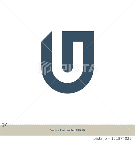 Letter U Logo Template Illustration Design. Vector EPS 10. 131874025