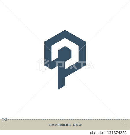 Letter P Icon Vector Logo Template Illustration Design. Vector EPS 10. Letter P Icon Vector Logo Template Illustration Design. Vector EPS 10. 131874283