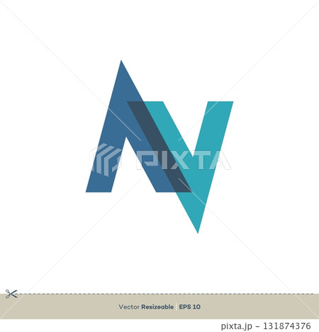 Letter N vector Logo Template Illustration Design. Vector EPS 10. 131874376