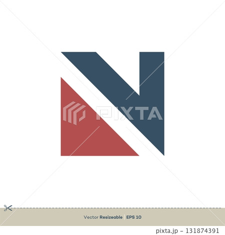 Letter N vector Logo Template Illustration Design. Vector EPS 10. Letter N vector Logo Template Illustration Design. Vector EPS 10. 131874391