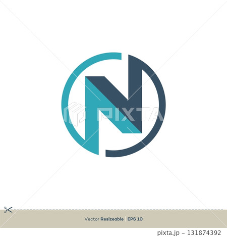 Letter N vector Logo Template Illustration Design. Vector EPS 10. 131874392