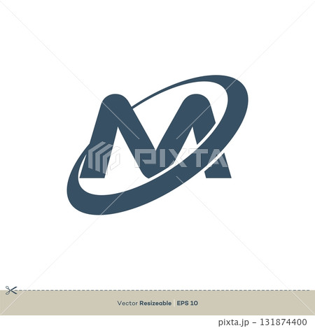 Letter M vector Logo Template Illustration...のイラスト素材 [131874400] - PIXTA