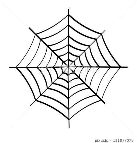 spider web icon isolated. cobweb background. Vector illustration 131877079