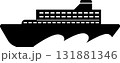 航走する旅客船 131881346