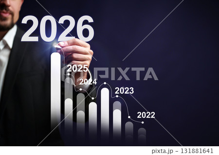Growth trends projected for 2022 to 2026 in business analysis Growth trends projected for 2022 to 2026 in business analysis 131881641