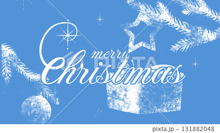 Christmas celebration with festive decorations and cheerful elements in winter setting Christmas celebration with festive decorations and cheerful elements in winter setting 131882048