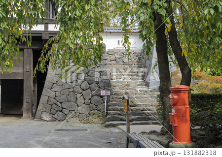 小諸市の小諸城址園(通称:懐古園)の秋 小諸市の小諸城址園(通称:懐古園)の秋 131882318