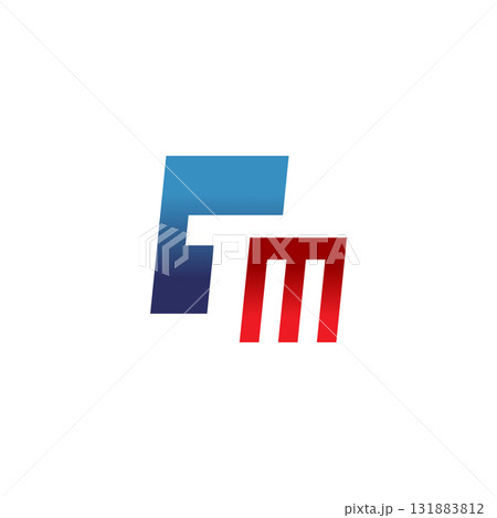 Modern TM letter logo vector Modern TM letter logo vector 131883812