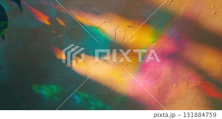 Prismatic Beams Dance on Textured Wall, an Abstract Light display Concept Prismatic Beams Dance on Textured Wall, an Abstract Light display Concept 131884759