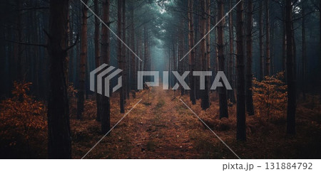 Explore Autumn Forest With Mystery, Dark Tone And Tranquility Forest Ambience Explore Autumn Forest With Mystery, Dark Tone And Tranquility Forest Ambience 131884792
