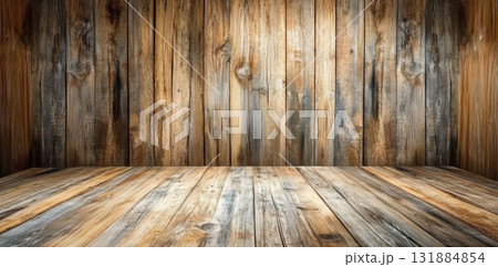 Wood Background Shows Rustic Charm and Aged Beauty For Backgrounds 131884854