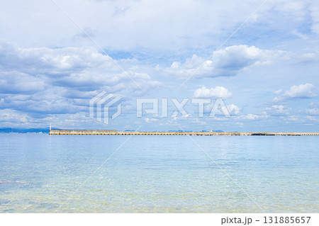 兵庫県姫路市にある離島、家島の風景 131885657