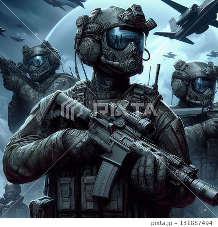 最強の特殊部隊隊員、最恐の特殊部隊隊員 131887494