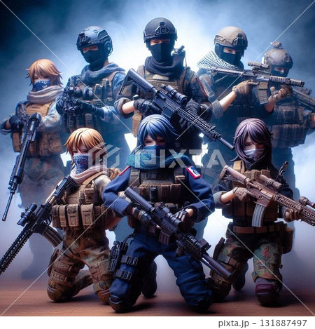 最強の特殊部隊隊員、最恐の特殊部隊隊員 131887497