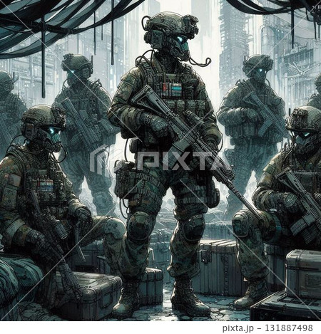 最強の特殊部隊隊員、最恐の特殊部隊隊員 131887498