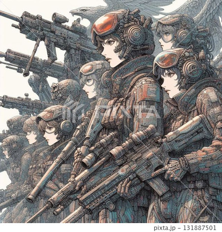 最強の特殊部隊隊員、最恐の特殊部隊隊員 131887501