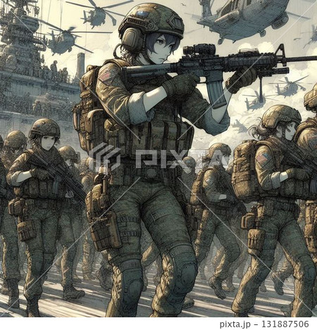 最強の特殊部隊隊員、最恐の特殊部隊隊員 131887506