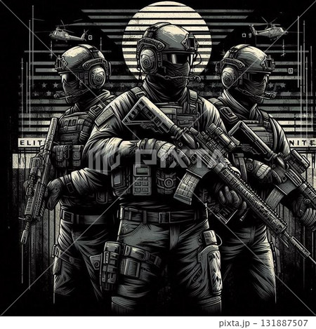 最強の特殊部隊隊員、最恐の特殊部隊隊員 131887507