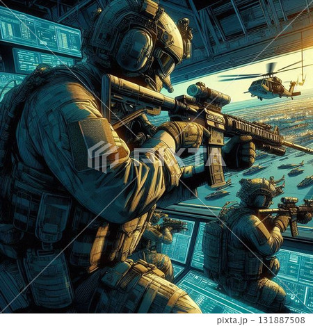 最強の特殊部隊隊員、最恐の特殊部隊隊員 131887508