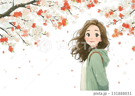 美優シリーズ:春、花びら舞う美優 美優シリーズ:春、花びら舞う美優 131888031