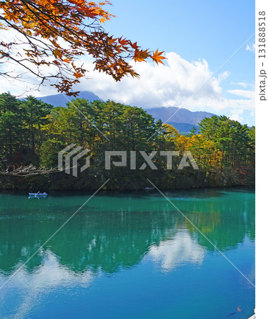 五色沼 紅葉 五色沼 紅葉 131888518
