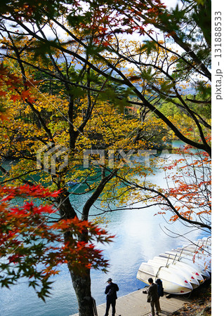 五色沼　紅葉 131888533