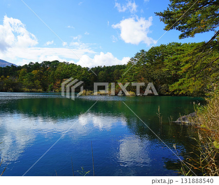 五色沼　紅葉 131888540