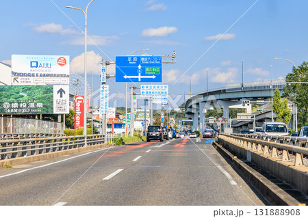 車窓から見る長久手周辺の都市風景 車窓から見る長久手周辺の都市風景 131888908
