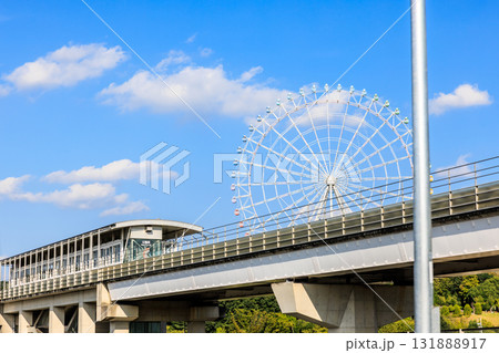 車窓から見る長久手周辺の都市風景 131888917