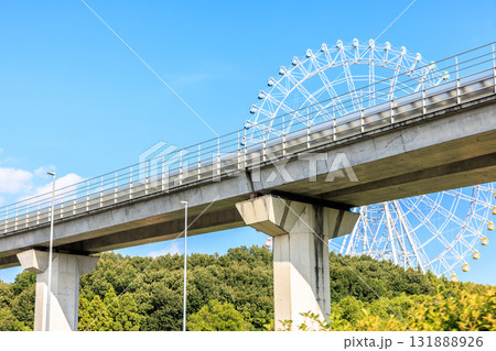 車窓から見る長久手周辺の都市風景 車窓から見る長久手周辺の都市風景 131888926