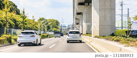 車窓から見る長久手周辺の都市風景 車窓から見る長久手周辺の都市風景 131888933