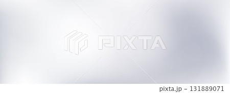 Light blue smooth gradient background. Soft pearl silk wallpaper. Silver color satin texture for banner, flyer, presentation. Abstract blurred liquid backdrop cover. Delicate plain vector surface 131889071
