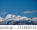 富山県黒部市から見た毛勝三山 131889219