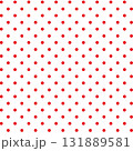 クリスマス配色　水玉 131889581