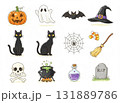 ハロウィンのイラスト 131889786