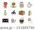 ハロウィンのイラスト 131889790