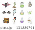ハロウィンのイラスト 131889791