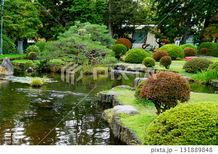 上杉神社　紅葉 131889848