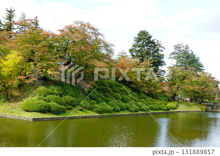 上杉神社　紅葉 131889857