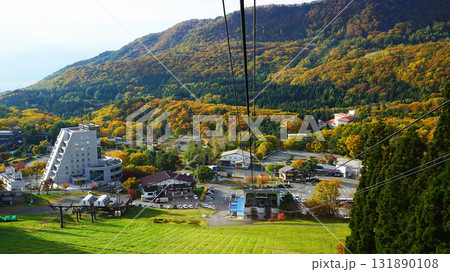 蔵王ロープウェイ　紅葉 131890108