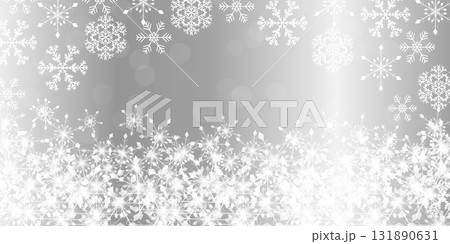 雪　クリスマス　冬　光　背景 131890631
