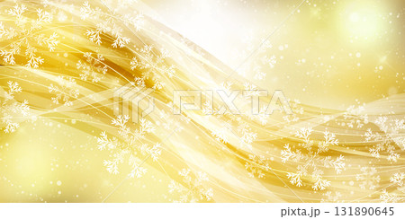 雪　クリスマス　冬　光　背景 131890645