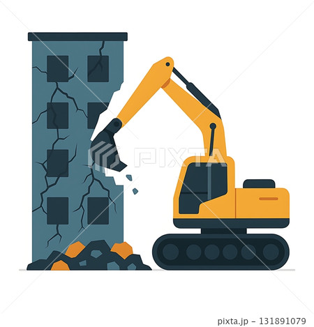 解体工事　取り壊し 131891079