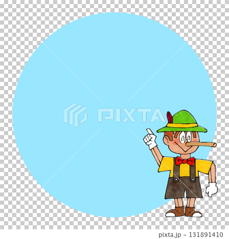 Pinocchio copy space Pinocchio copy space 131891410