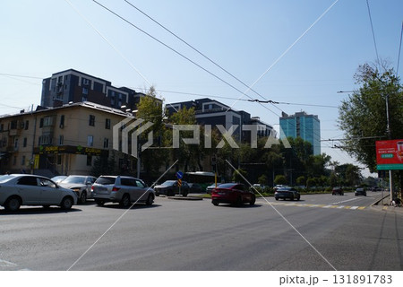 アルマトイの街並み、カザフスタン 131891783