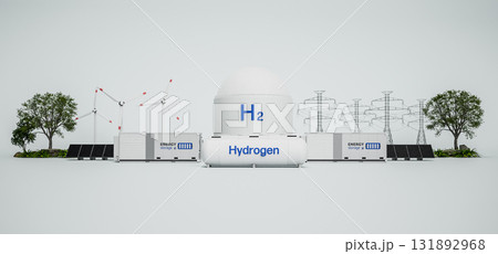Alternative energy concept with group of energy storage systems or battery container units with various sources of energy 131892968
