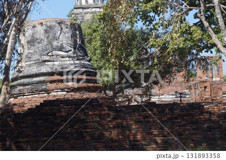 タイ アユタヤ  アユタヤ歴史公園 ワット･プラ･シーサンペットの風景 131893358