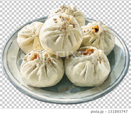 stuffed steamed bun 131893747