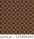 Seamless Abstract Geometric Vector Pattern With Golden Lines 131894266