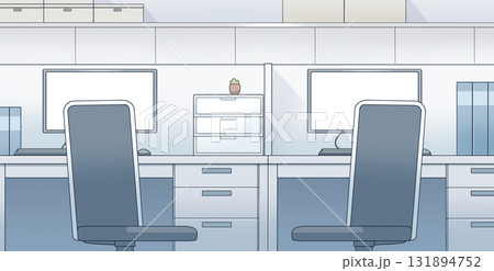 オフィス2の2:椅子斜め【背景】 131894752